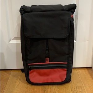 COPY - Black/red Chrome backpack